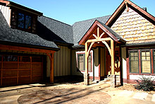 Mountain timber homes