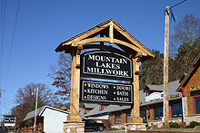 Mountain timber homes