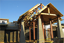 Mountain timber homes