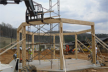 Mountain timber homes