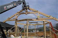 Mountain timber homes