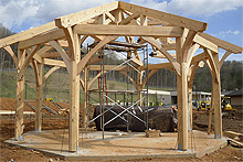 Mountain timber homes